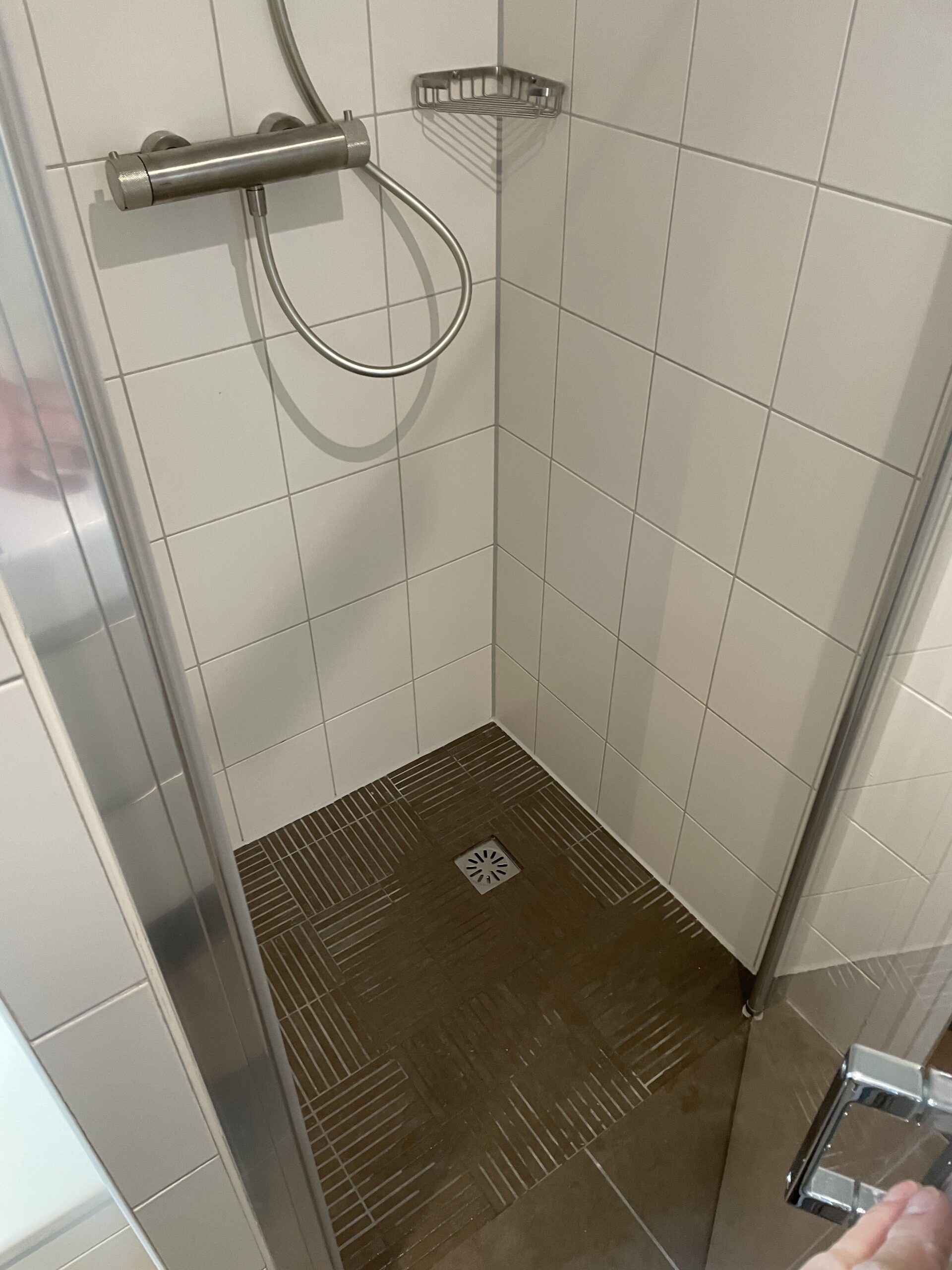 plaatsing douche deur